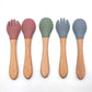 Bamboo Fork and Spoon Set